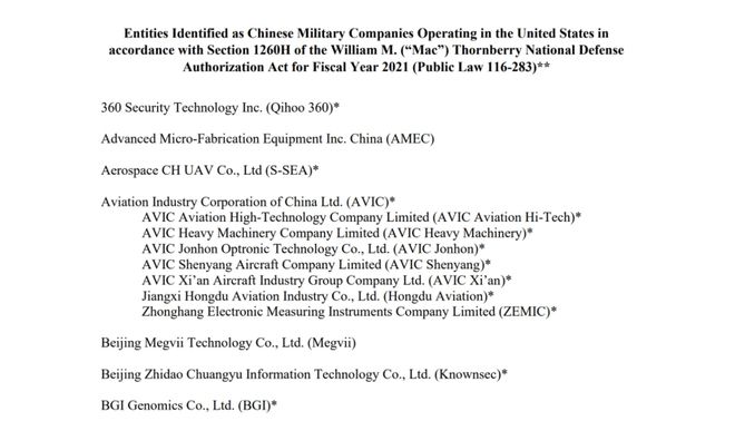 美國國防部將禾賽科技列入黑名單的步驟解析及影響探討